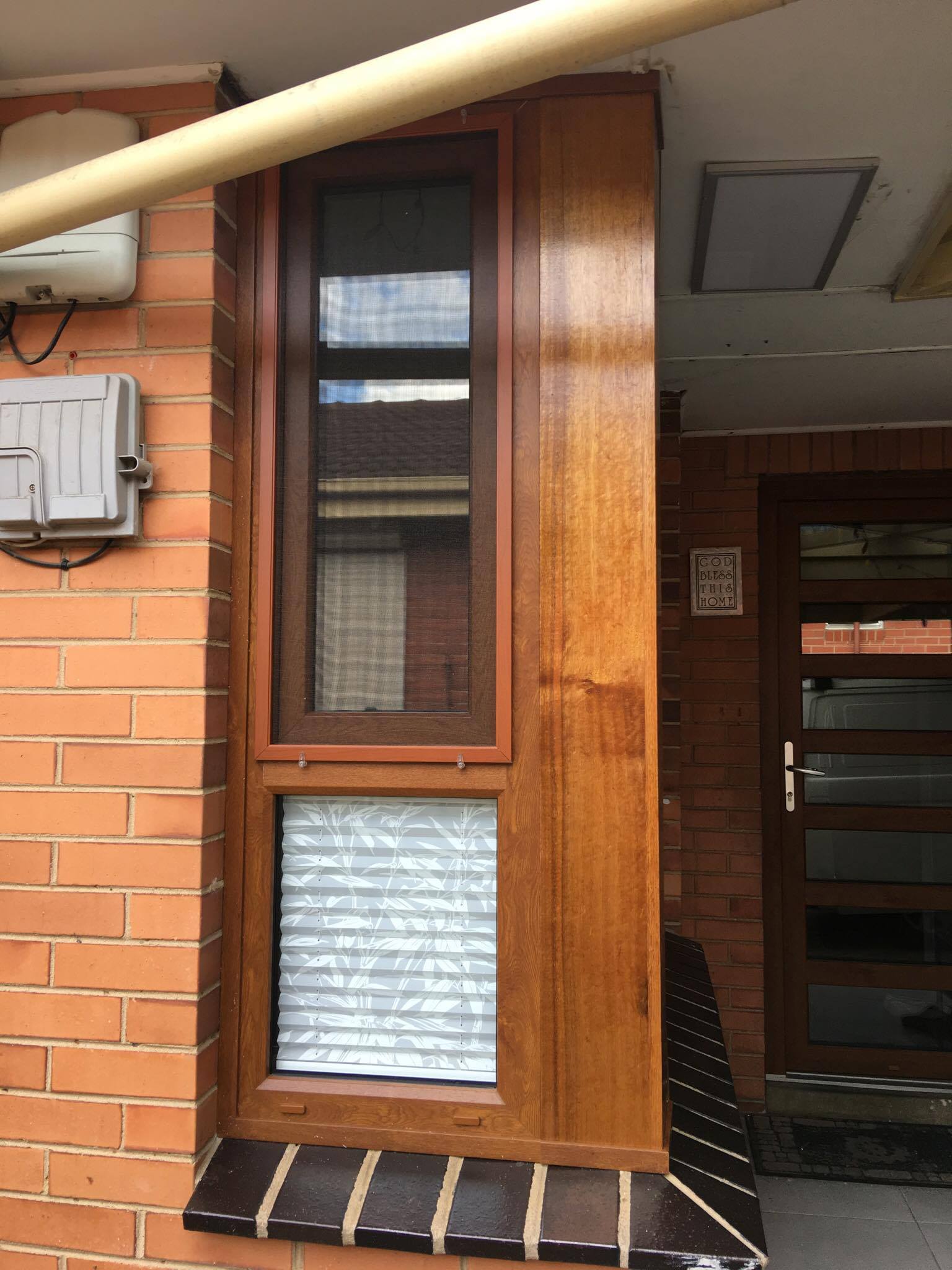 Double glazed corner windows Euro UPVC Windows